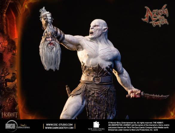 THE HOBBIT AZOG THE DEFILER QS SERIES 1 4 SCALE STATUE