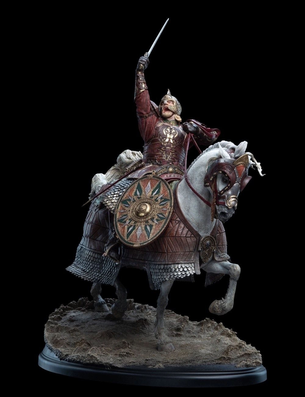 KING THÉODEN™ ON SNOWMANE™ Back to The Lord Of The Rings 1:6 scale ...