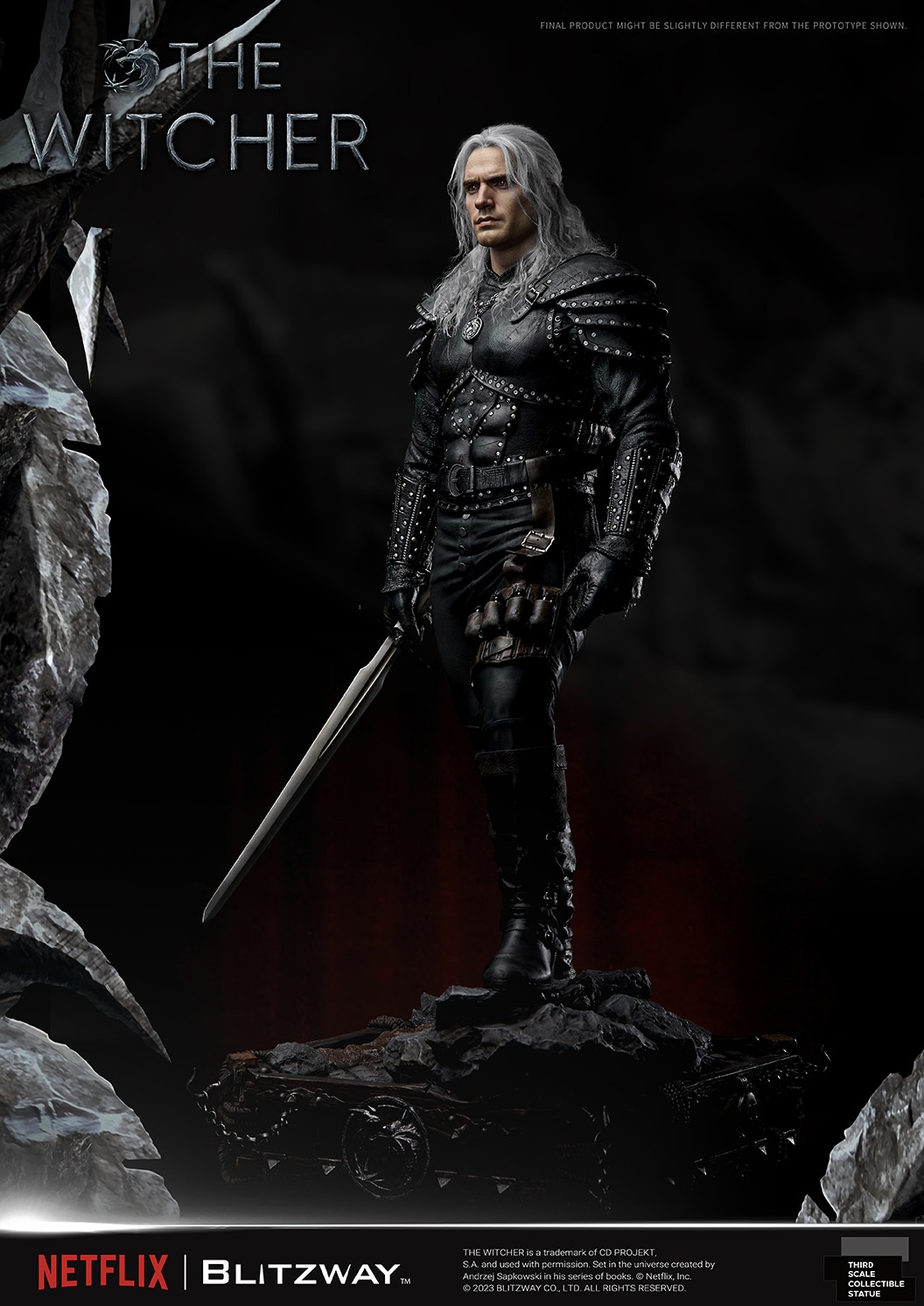 Thewitcher‘geraltofrivia13scalestatue